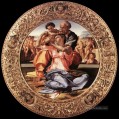 Die Doni Tondo Hochrenaissance Michelangelo gerahmt